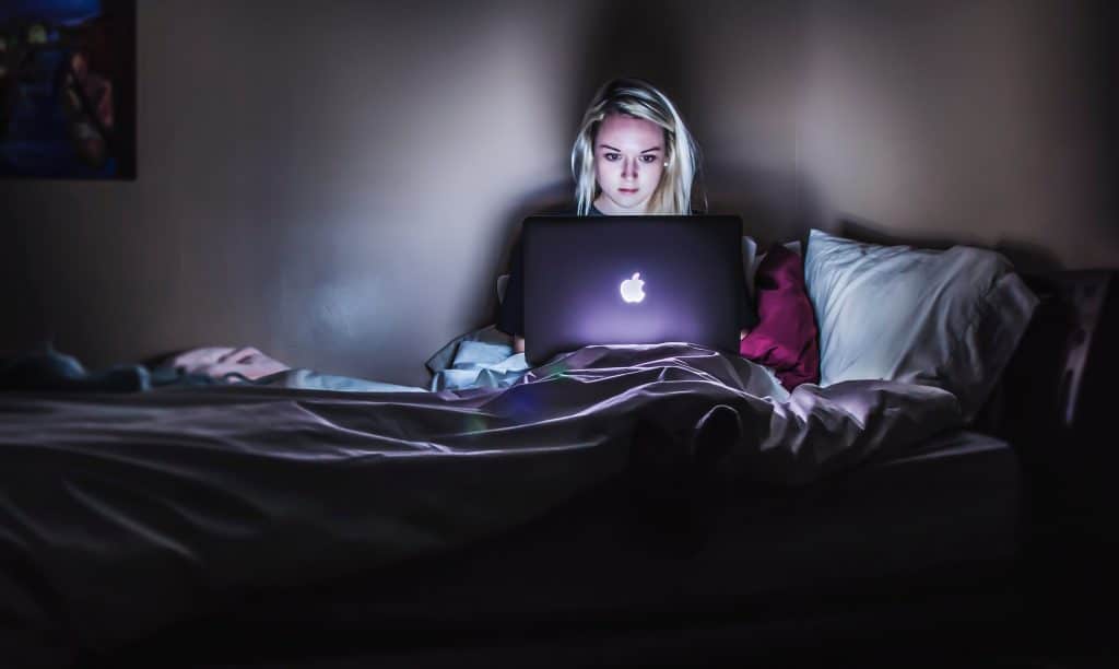 Woman on laptop